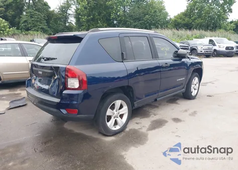 2014 Jeep Compass Sport from USA, damaged, VIN 1C4NJDBB4ED652649